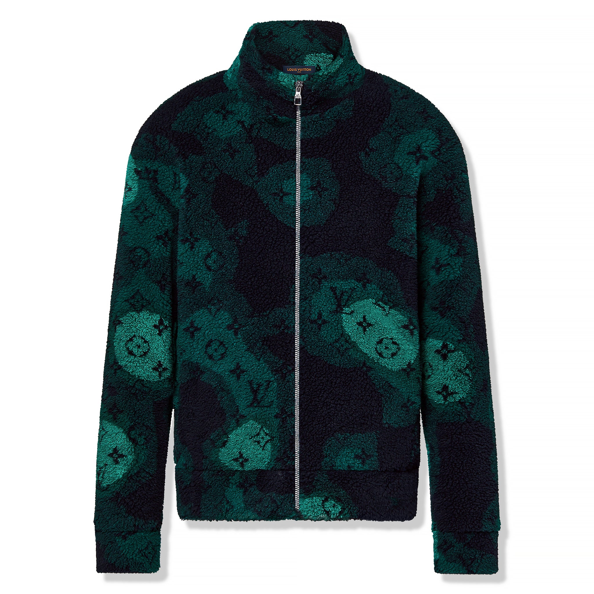 Image of Louis Vuitton Monogram Camo Blouson Fleece